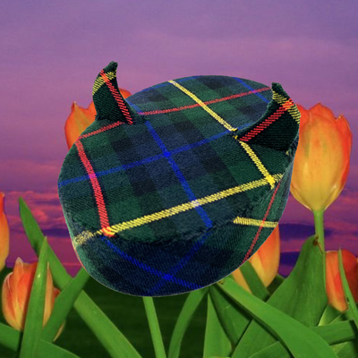 TARTAN HORN HAT: SMITH MOD - shop sideara