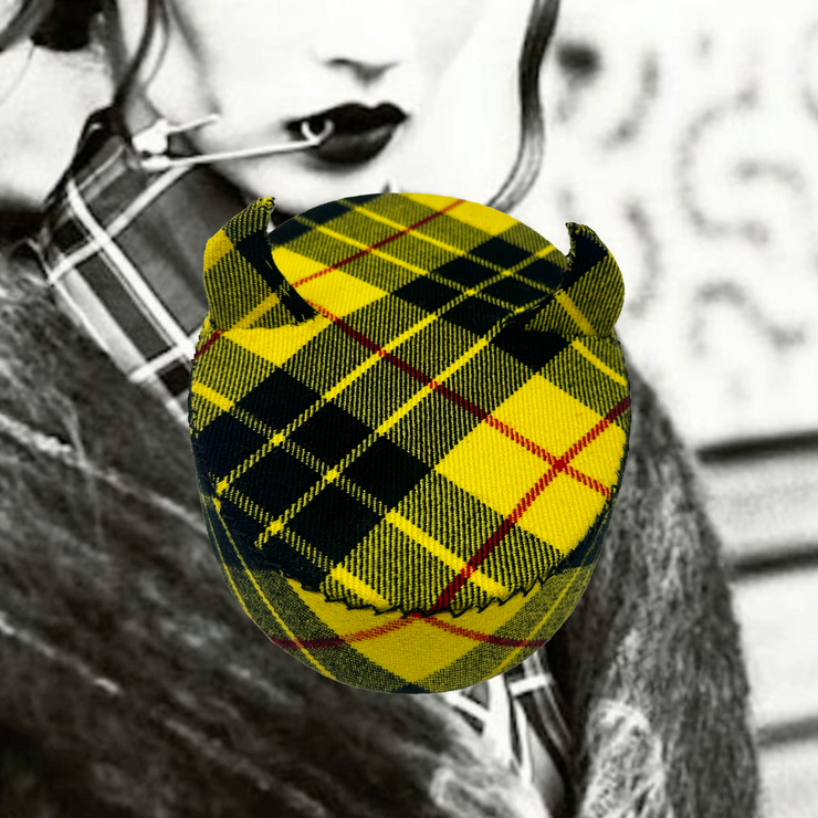 TARTAN HORN HAT:  MACLEOD LEWIS