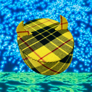TARTAN HORN HAT:  MACLEOD LEWIS